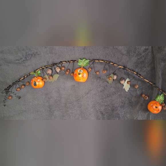 Holloween Folkart Garland - Picture 1 of 6
